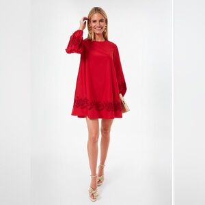 Kate Spade Rose-embroidered Ella Dress